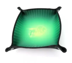 Tout Pour le Jeu Piste de dés verte 20 x 20 cm souple et résistante