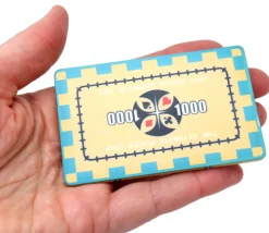 Tout Pour le Jeu Plaque céramique jaune poker valeur 1000 - 40 gr