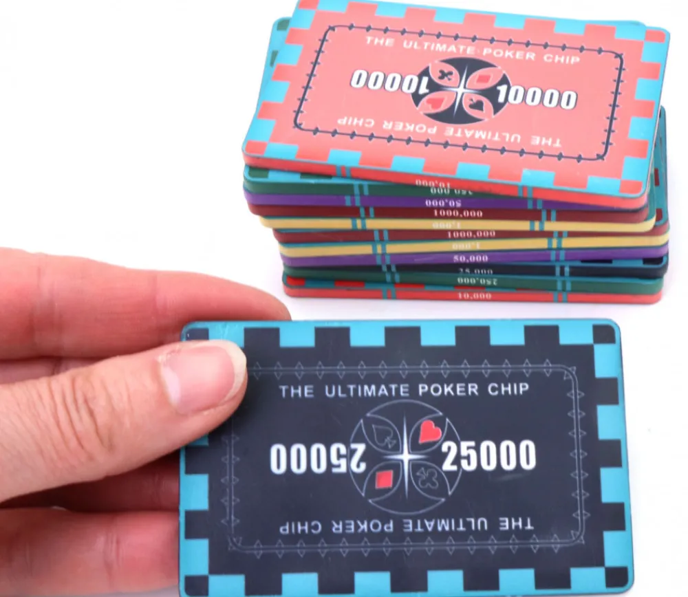 Tout Pour le Jeu Plaque céramique noire poker valeur 25000 - 40 gr