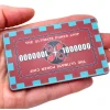 Tout Pour le Jeu Plaque céramique rouge poker valeur 1000000 - 40 gr