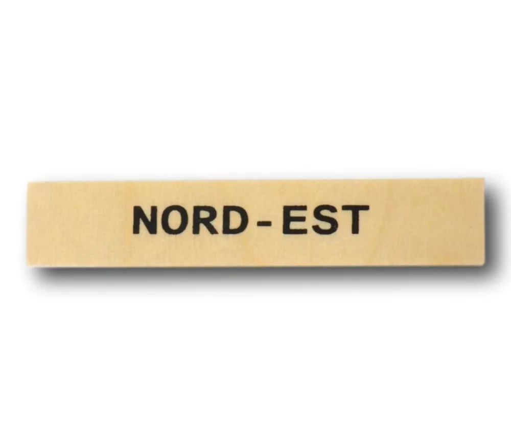 Tout Pour le Jeu Plaque en bois points cardinaux 10 cm
