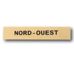 Tout Pour le Jeu Plaque en bois points cardinaux 10 cm