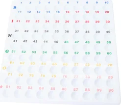 Tout Pour le Jeu Plateau 1 à 90 contrôle tirage loto Grand modèle pour boules 22 mm (sans boules)