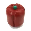 Tout Pour le Jeu Poivron rouge en bois de 4.5 x 3.9 cm légume jouet