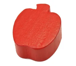Tout Pour le Jeu Pomme en bois rouge de 16x18x8 mm