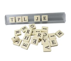 Tout Pour le Jeu Portes lettres ou jetons rummy, scrabble en plastique transparent chevalet