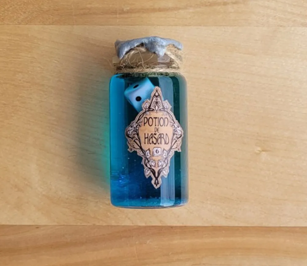 Tout Pour le Jeu Potion de hasard - 2 dés 6 faces