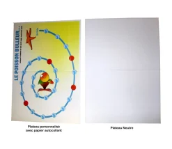 Tout Pour le Jeu PR1 Plateau de jeux petit format 298 x 210 mm blanc pliable