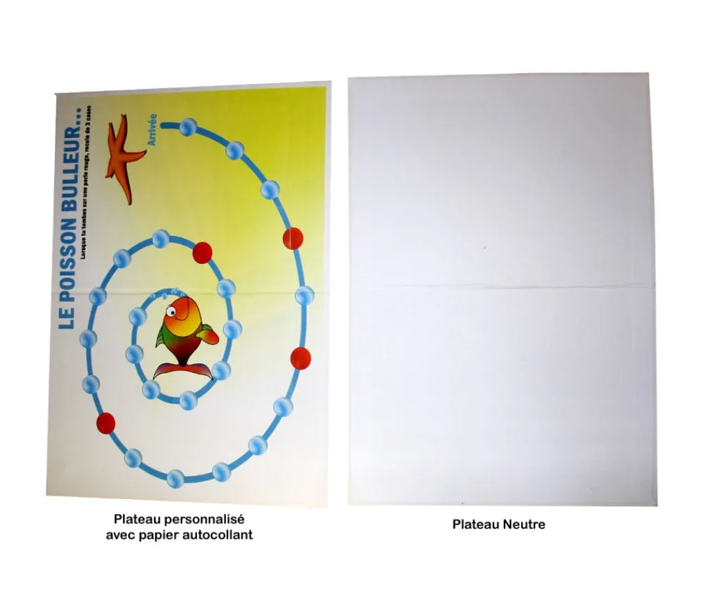 Tout Pour le Jeu PR1 Plateau de jeux petit format 298 x 210 mm blanc pliable