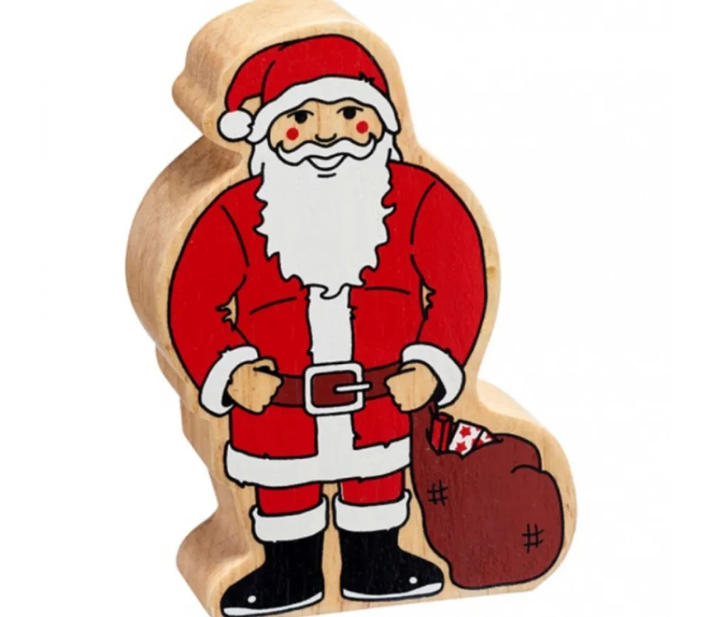 Tout Pour le Jeu Père Noël en bois 105 x 74 x 25 mm personnage jeu
