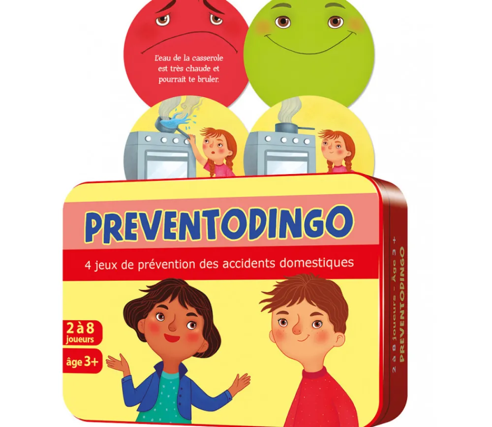 Tout Pour le Jeu Preventodingo - jeu prévention accidents domestiques