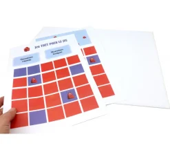 Tout Pour le Jeu PR2N Plateau de jeu rectangle 380 x 277 mm moyen format pliable en 4