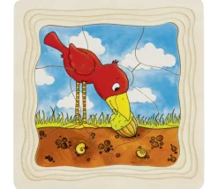 Tout Pour le Jeu Puzzle à 4 étages en bois : Cycle de l'arbre