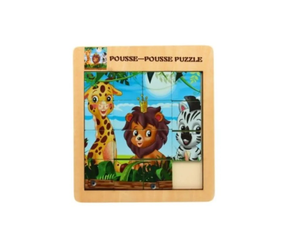 Tout Pour le Jeu Puzzle - casse tête en bois 2 en 1 LION