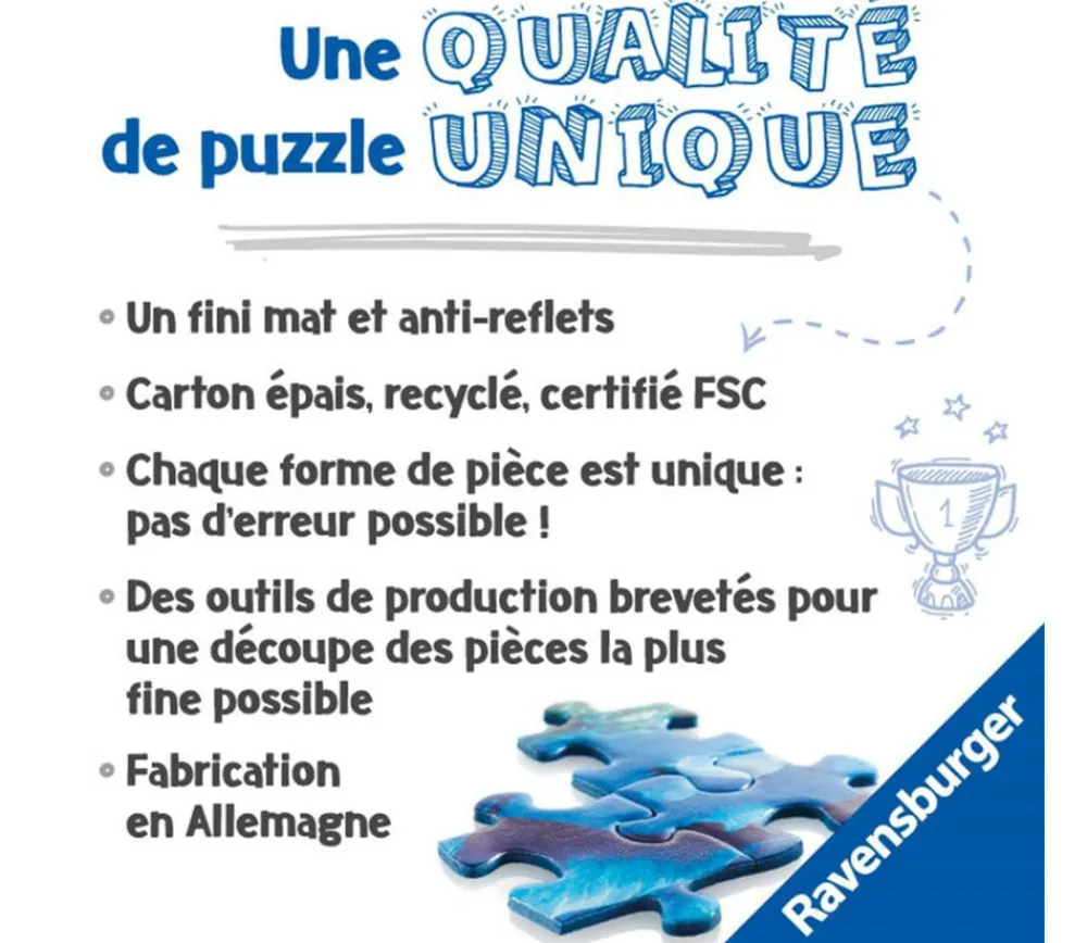 Tout Pour le Jeu Puzzle 300 pièces : le système solaire xxl - Ravensburger