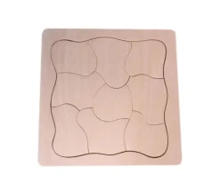 Tout Pour le Jeu Puzzle 9 pièces en bois à personnaliser