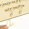 Tout Pour le Jeu Puzzle Alphabet - lettres cursives en bois