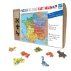 Tout Pour le Jeu Puzzle bois Carte de France des Départements 100 pièces
