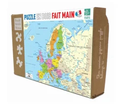 Tout Pour le Jeu Puzzle bois Carte de l'Europe 50 pièces