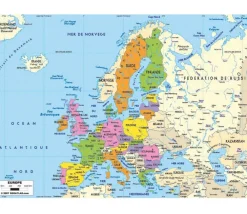 Tout Pour le Jeu Puzzle bois Carte de l'Europe 50 pièces