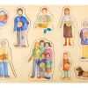 Tout Pour le Jeu Puzzle bois Famille 9 pièces à encastrer