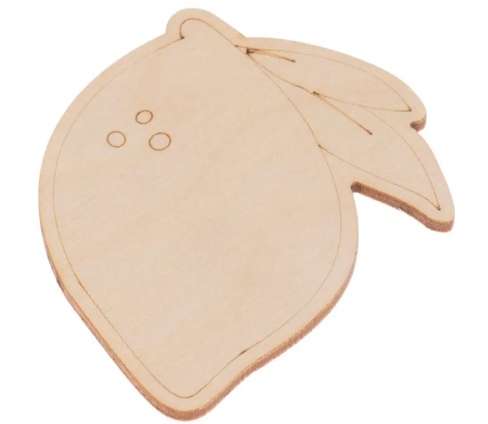 Tout Pour le Jeu Puzzle des fruits 8 pièces en bois naturel