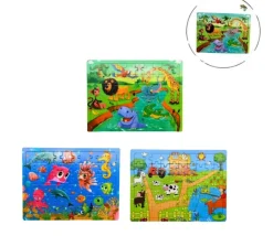 Tout Pour le Jeu Puzzle en bois 60 pièces - thème savane