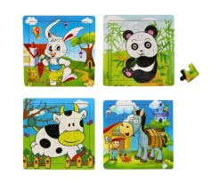 Tout Pour le Jeu Puzzle en bois 16 pièces âne