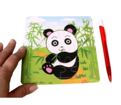 Tout Pour le Jeu Puzzle en bois 16 pièces vache