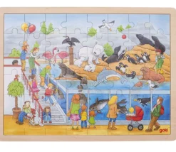 Tout Pour le Jeu Puzzle en bois 48 pièces visite au zoo