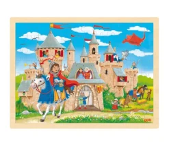 Tout Pour le Jeu Puzzle en bois de 96 pièces Château fort