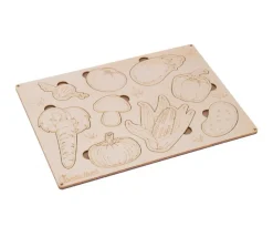 Tout Pour le Jeu Puzzle en bois légumes - 9 pièces