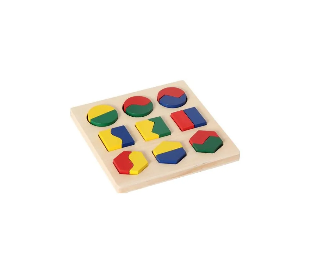 Tout Pour le Jeu Puzzle formes géométriques à assembler bois