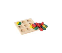 Tout Pour le Jeu Puzzle formes géométriques à assembler bois