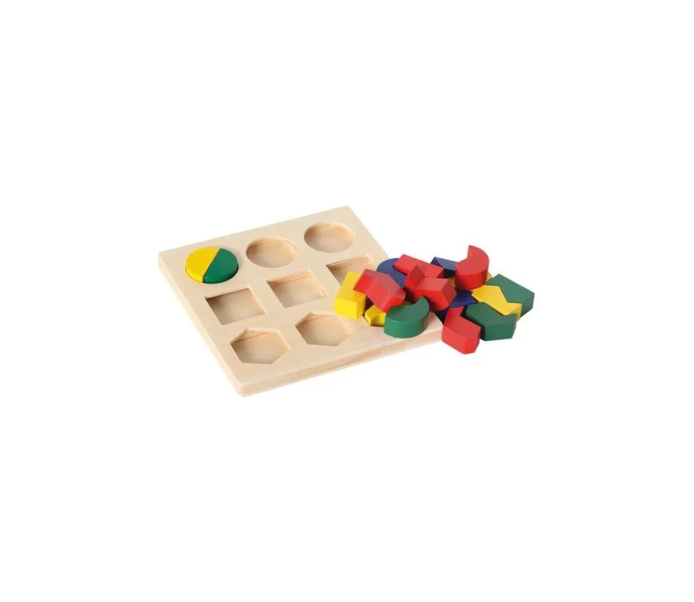 Tout Pour le Jeu Puzzle formes géométriques à assembler bois