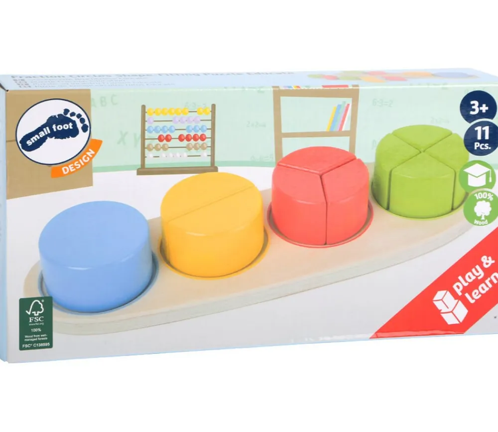 Tout Pour le Jeu Puzzle Fraction éducation en bois