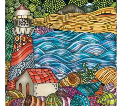 Tout Pour le Jeu Puzzle paysage de mer design 12.5 cm - 72 pièces Curiosi
