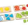 Tout Pour le Jeu Puzzles en bois chiffres et association images