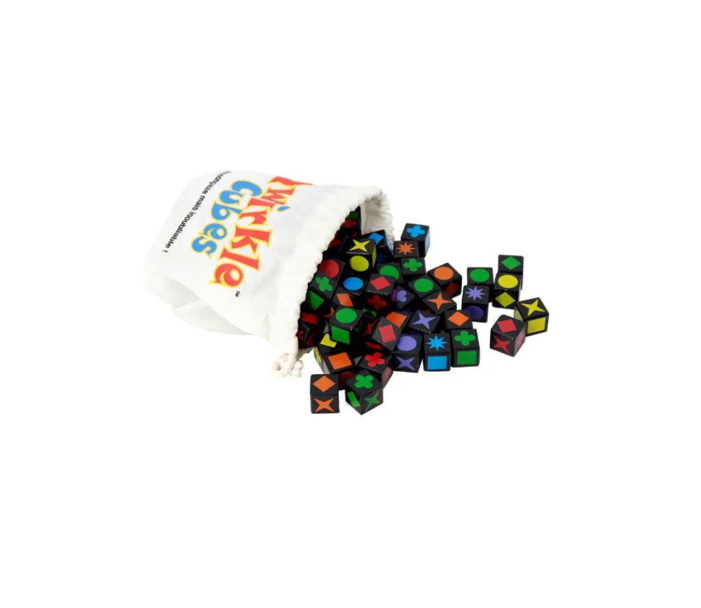 Tout Pour le Jeu Qwirkle Cubes - Version cubes dés à jouer jeu formes et couleurs