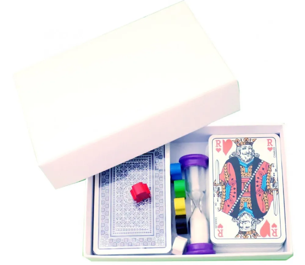 Tout Pour le Jeu R0 Boite jeu rectangle 151 x 100 x 38 mm blanche petit format