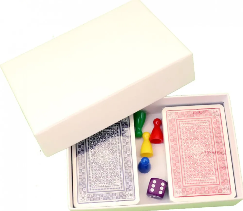 Tout Pour le Jeu R0 Boite jeu rectangle 151 x 100 x 38 mm blanche petit format