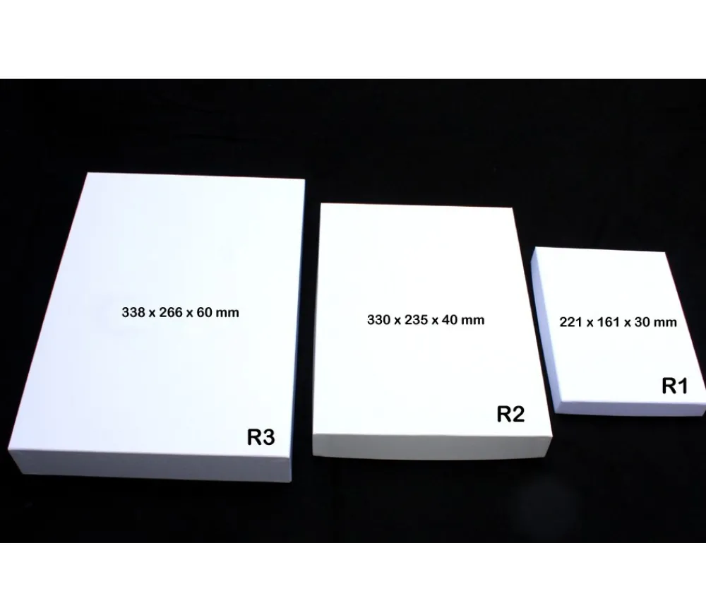Tout Pour le Jeu R3 Grande boite 340 x 268 x 62 mm rectangle grand format vide blanche