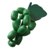Tout Pour le Jeu Raisin vert en bois 4 x 9.5 cm fruit jouet unité