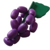 Tout Pour le Jeu Raisin violet en bois 4 x 9.5 cm fruit jouet