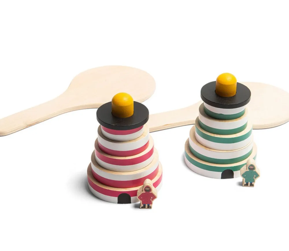 Enfant Tout Pour le Jeu Relais du phare - jeux d'équilibre en bois