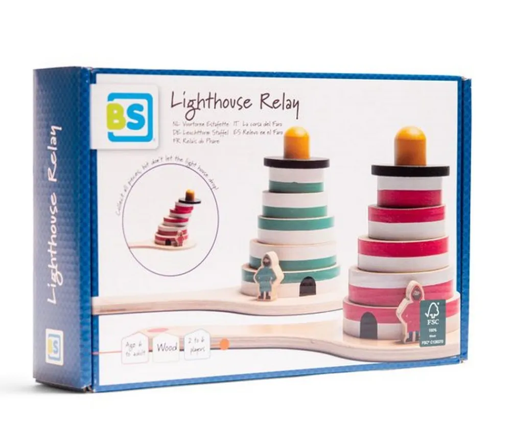 Enfant Tout Pour le Jeu Relais du phare - jeux d'équilibre en bois
