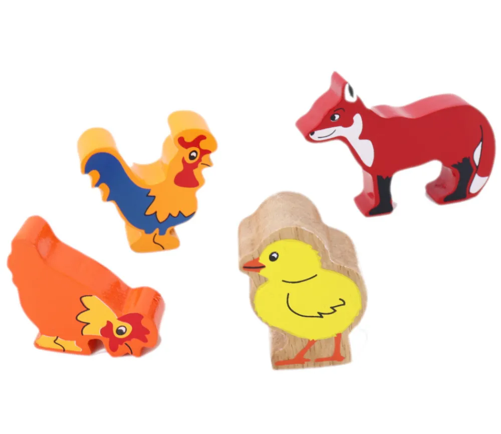 Tout Pour le Jeu Renard en bois 96 x 72 x 25 mm