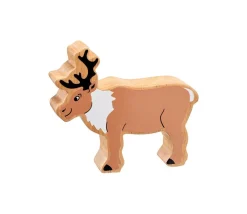 Tout Pour le Jeu Renne figurine en bois 100 x 109 x 25 mm
