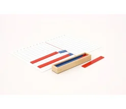 Tout Pour le Jeu Réglettes calcul Additions Montessori avec plateau