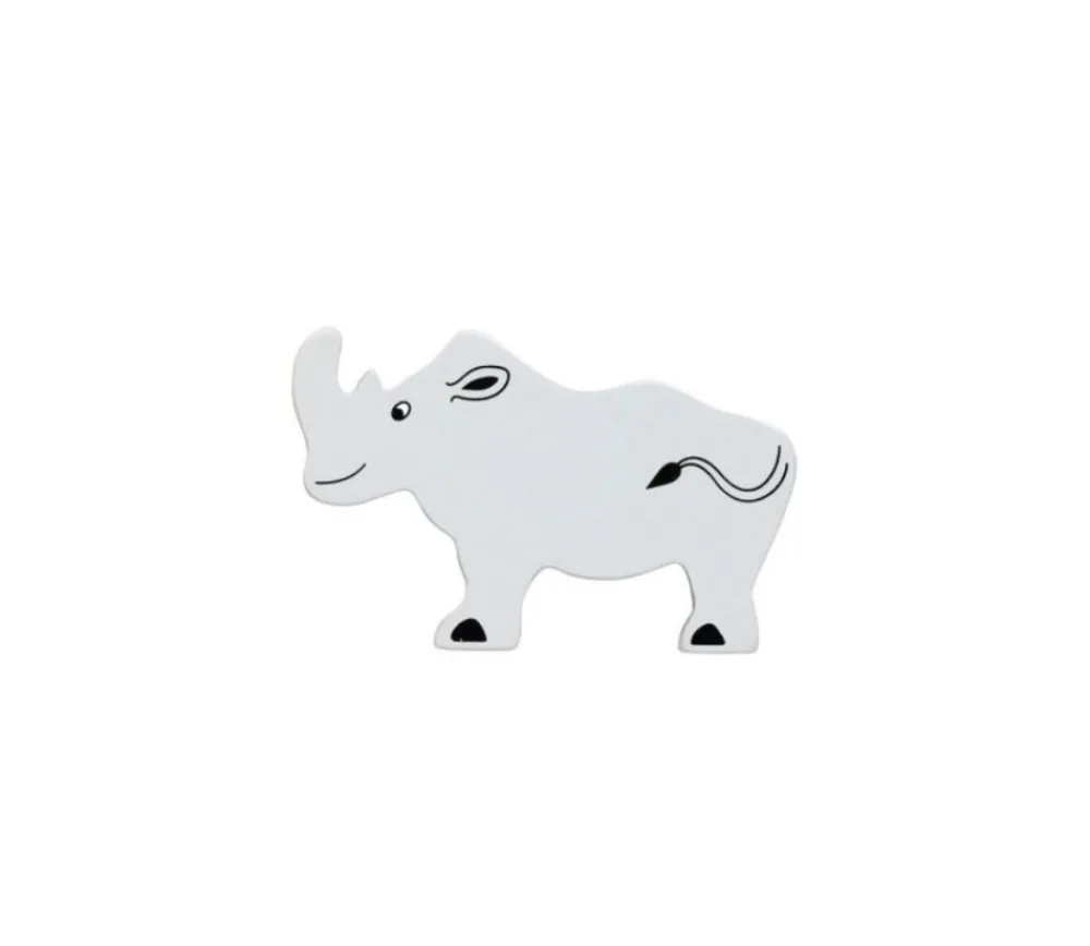 Tout Pour le Jeu Rhinocéros en bois 57 x 90 x 15 mm